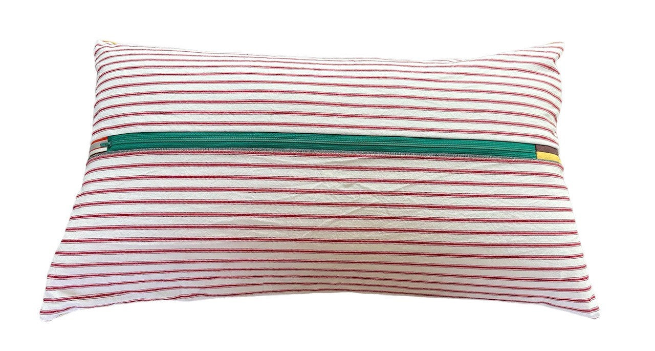 "Vibrant" Vintage Tapestry, French Stripe, Ticking, and Velvet